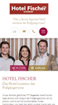 Mobile Screenshot of hotel-fischer.com